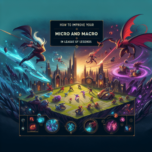 Cómo Mejorar tu Micro y Macro Juego en League of Legends