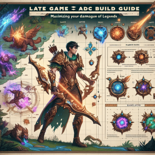 Guía de Builds para ADC Máximiza tu Daño en el Juego Tardío